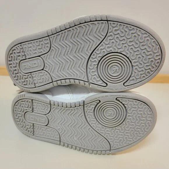 NEW AND1 Boys Court High Top Basketball Sneakers - White Shoes - Picture 7 of 11